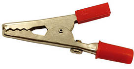 Затискач типу "крокодил" 55 мм, кріплення під Banan (червоний)