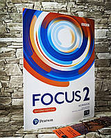 Книга "Focus Second Edition 2 Workbook" Pearson Рабочая тетрадь Английский для подростков