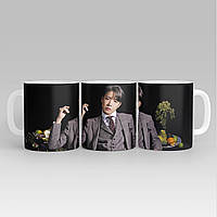 Білий кухоль (чашка) з принтом "чон хосок - j-hope" Push IT