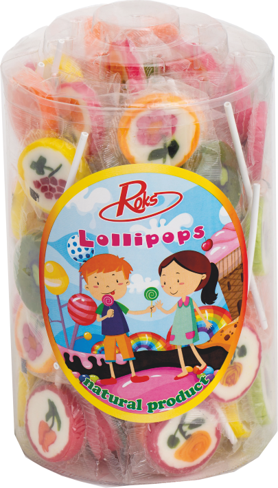 Карамель Льодяники на паличці Максі Roks, фото 1