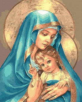 Картина за номерами Молитва матері 40х50 см Rainbow Art (BK-GX43310)