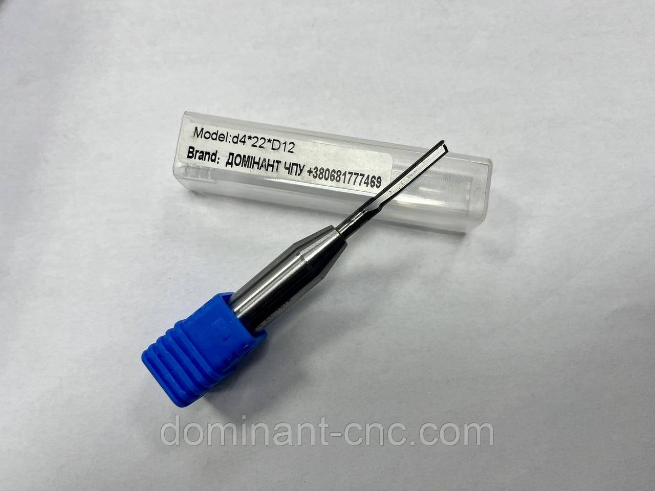 Фреза з прямими ножами D12*d4*22*2F