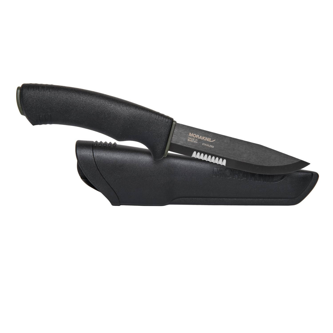 Ніж із неіржавкої сталі MORAKNIV BUSHCRAFT SRT BLACK 12491