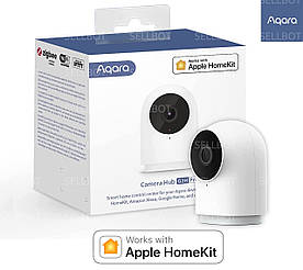 Глобальна версія IP-Камера Aqara Camera Hub G2H Pro EU Global (CH-H01) Gateway Шлюз ZigBee AppleHomeKit