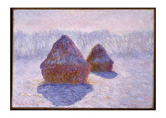 Листівка Claude Monet — Haystacks, 1891