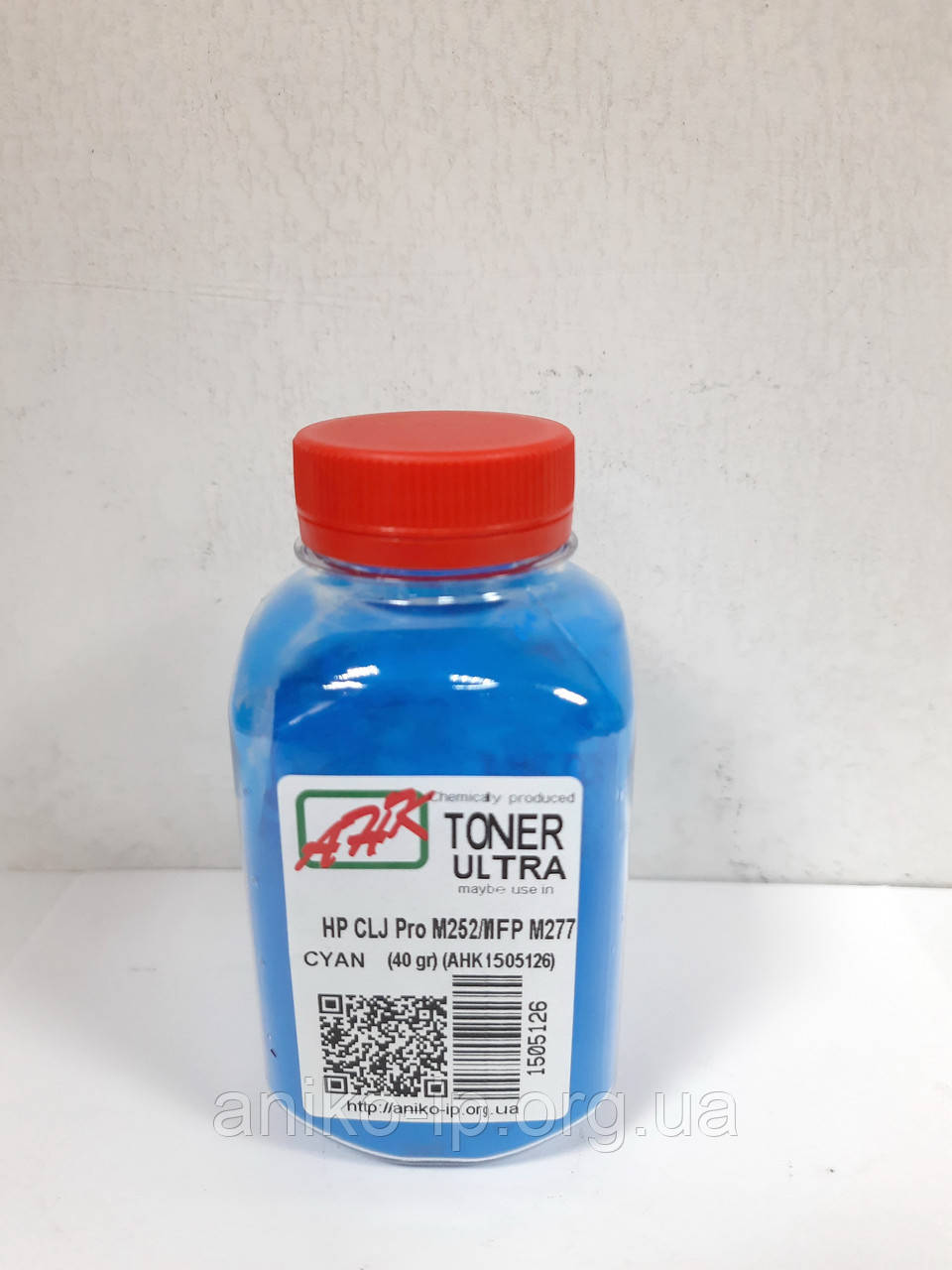 ТОНЕР HP CLJ Pro M252/MFP M277 (Cyan 40 г) ULTRA COLOR AHK