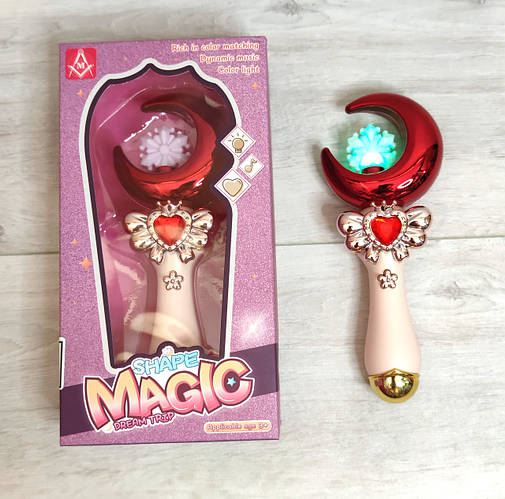 Купить Волшебная палочка для девочки, свет, мелодии, розовый цвет, цена ...