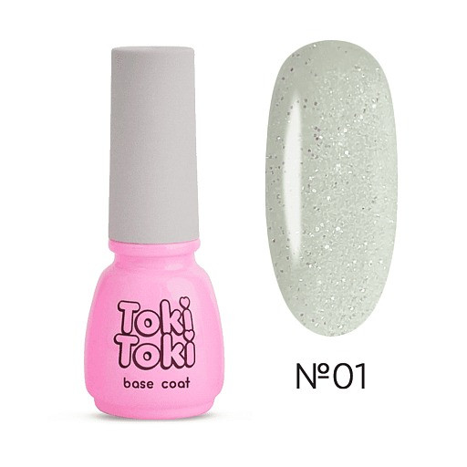 База камуфлювальна із шимером Toki Toki Shimmer Base No01 5 мл