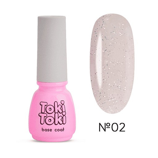 База камуфлювальна із шимером Toki Toki Shimmer Base No02 5 мл