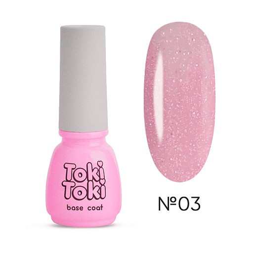 База камуфлювальна із шимером Toki Toki Shimmer Base No03 5 мл