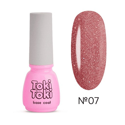База камуфлювальна із шимером Toki Toki Shimmer Base No07 5 мл