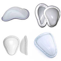 Балалістичний захист, паху (червона), білий, пластик, оригінал Британія сорт-1