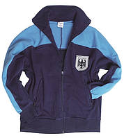 Спортивна куртка, тренувального костюма, синій, 61% поліестер, 39% котон, оригінал Німеччина