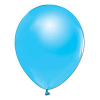 Латексна повітряна куля без малюнка Balonevi Блакитна пастель, 10" 25,5 см