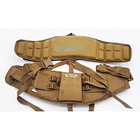 Комплектующие рюкзаков, пояс usmc filbe molle pack hip belt, койот, комбинированный, Оригинал США