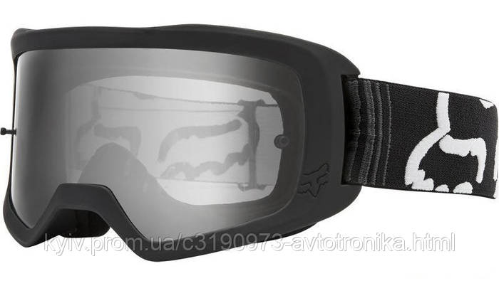 Купить Мотоочки с двойной линзой FOX Main II X Stray Goggle Black, цена ...