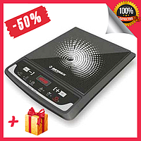 Індукційна керамічна електроплита BESSER, Електрична настільна плита зі склокераміки для дому