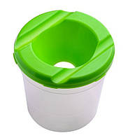 Склянка-непроливайка Zibi салатова