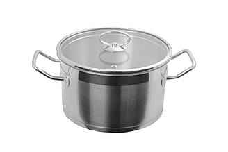 Каструля Vinzer Universum 3,7 л d20 см h12,5 см неіржавка сталь (50063 Vinzer)