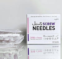 John`s Screw Needles 31G 7мм