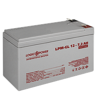 Аккумулятор гелевый LPM-GL 12V - 7.2 Ah