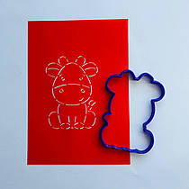 3D-формочки-вирубки для пряників "Жираф 5"