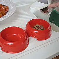 Пластиковий піднос Ferplast LINDO з мисками для котів і собак, фото 4