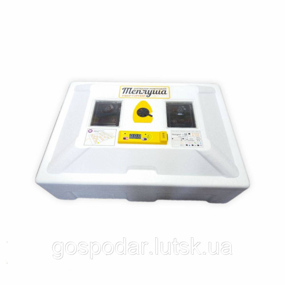 Інкубатор побутовий Теплуша на 80 яєць з теновим нагріванням, фото 1