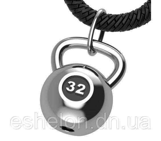 Підвіска срібна Гиря 32 кг