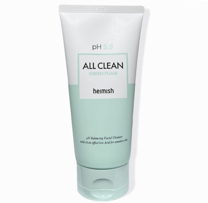 Очищуюча пінка для вмивання з центелою Heimish All Clean Green foam, фото 1