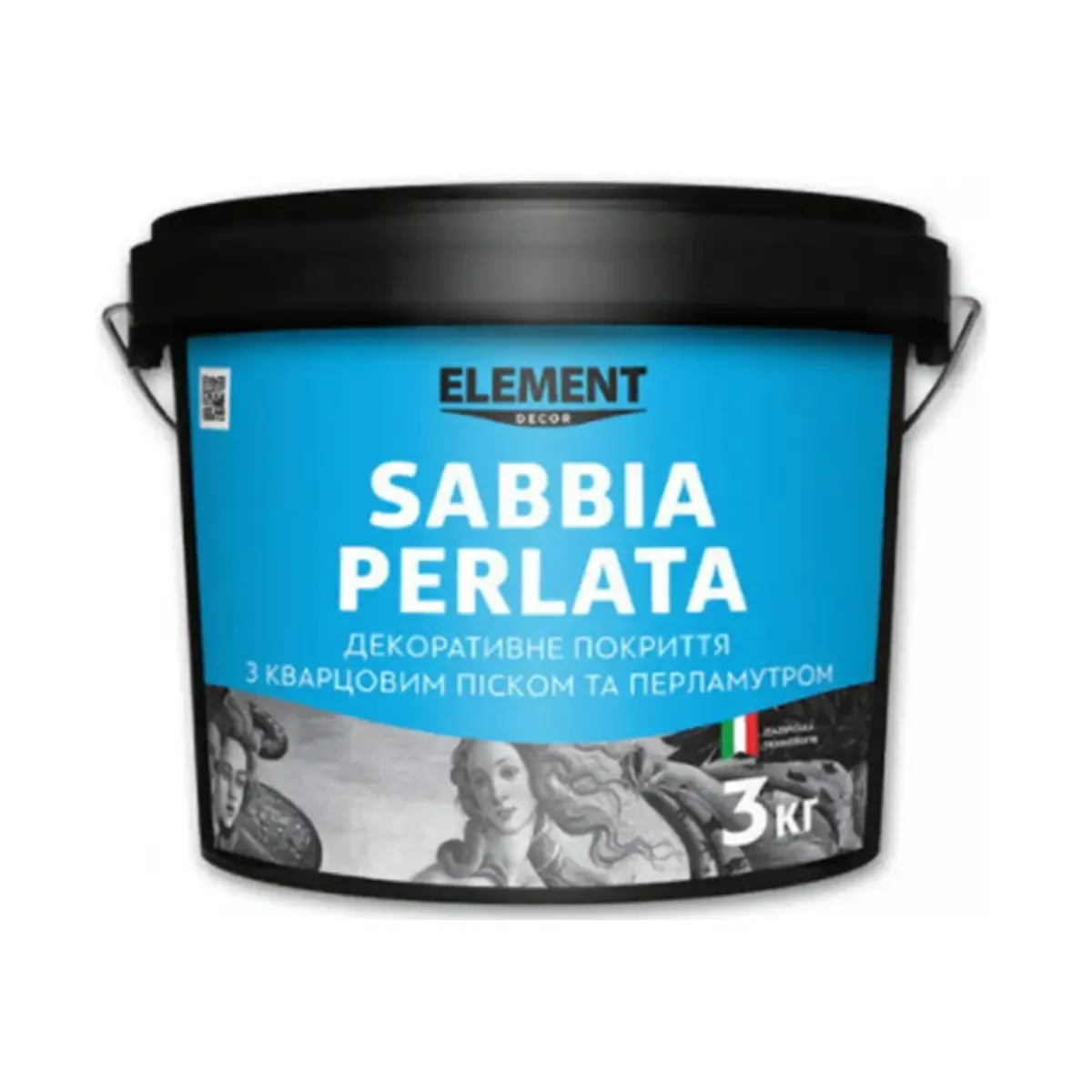 Декоративне покриття SABBIA PERLATA ELEMENT DECOR (САББІЯ ПЕРЛАТА ЕЛЕМЕНТ) 3кг