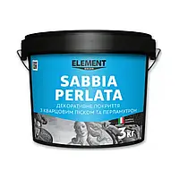 Декоративное покрытие SABBIA PERLATA ELEMENT DECOR (САББИЯ ПЕРЛАТА ЭЛЕМЕНТ) 3кг