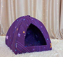 Палатка домік для тварин Фіолетові Мрії