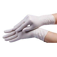 Рукавички латексні без пудри XS (100 шт/уп)