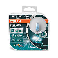 Автомобильная галогенная лампа OSRAM H7 12V 55W 5000K COOL BLUE INTENSE (Комплект 2шт)