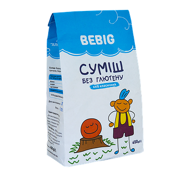 Суміш для випікання "Хліб класичний" BeBig