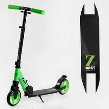 Самокат двухколесный Best Scooter 90203 колеса PU 145мм, передний амортизатор