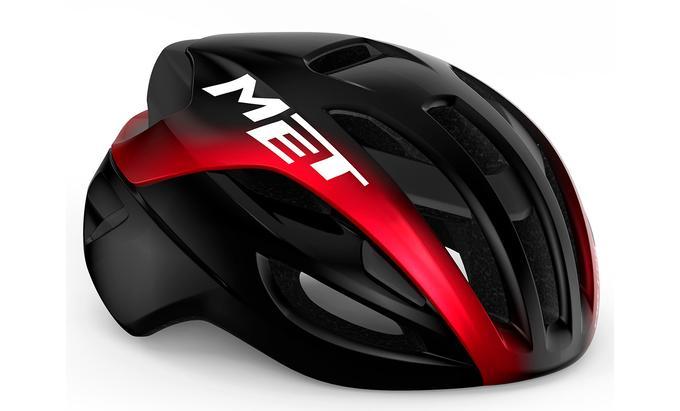 Шолом MET RIVALE MIPS CE BLACK RED METALLIC | GLOSSY S (52-56)