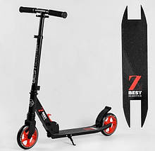 Самокат двухколесный Best Scooter 21120 колеса PU 145мм, передний амортизатор