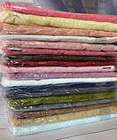 Рушник великий банний махровий бамбуковий (сауна) 85X150 Туреччина різні кольори, фото 4