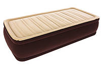 Bestway велюр-ліжко 67492 (191*97*43, см) з вбудованим насосом 220V