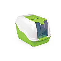 Туалет-бокс для котів NETA GREEN 60066, з фільтром, 54x39x40 см