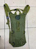 Тактический военный гидратор армейский олива 2,5л, Питьевая система Camelbak, рюкзак мешок для воды NA