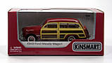 Машина металева KT5402W 1949 Ford Woody Wagon, фото 10