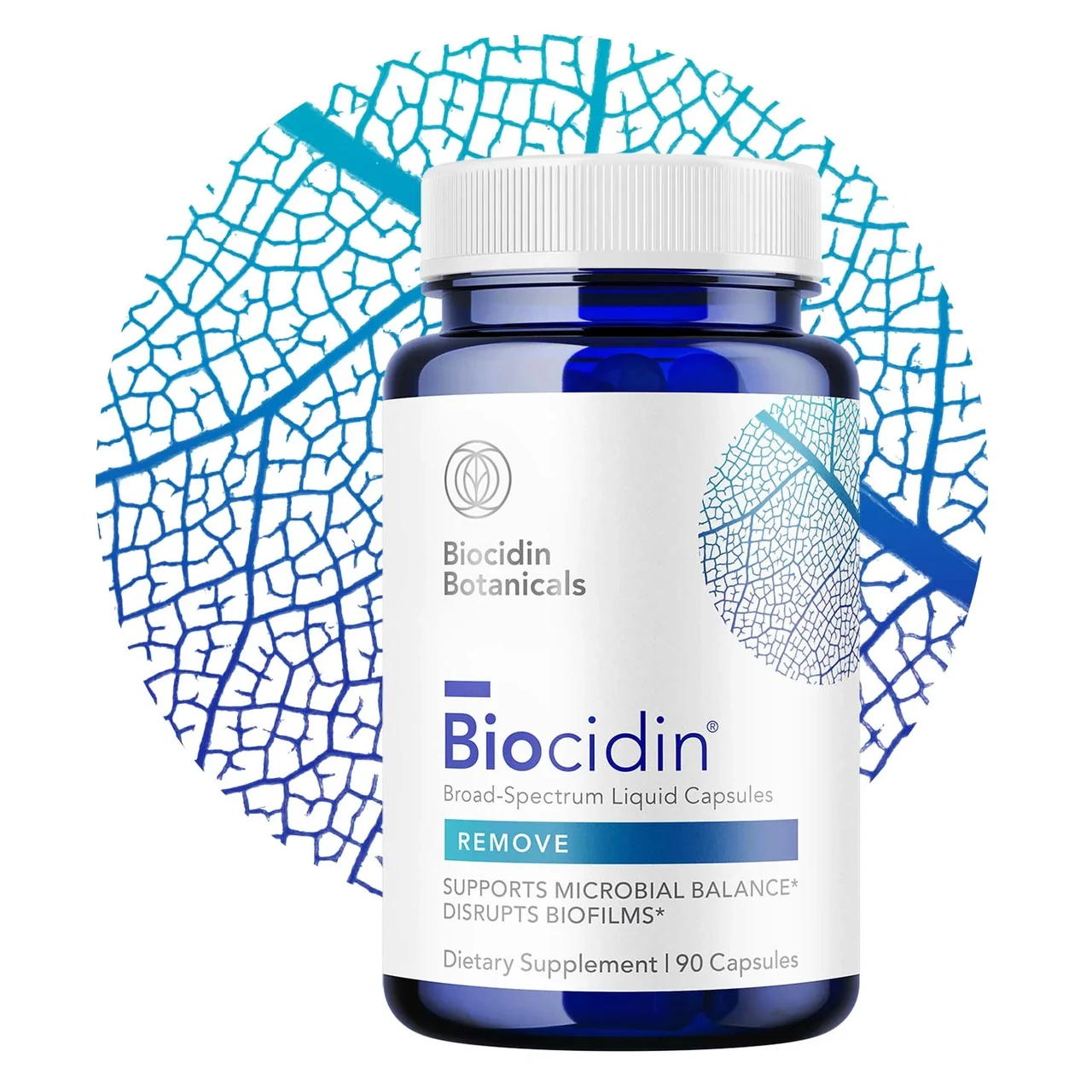 BIOCIDIN® CAPSULES Суміш рослинних екстрактів та ефірних олій Біосидин, 90капс., MFG 03/2024+ 2 роки