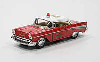 Машина металева KT5325W CHEVROLET Bel Air 1957 Fire Chief