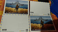 Оригинал почтовая карточка открытка русский военный корабль иди..... как на фото ,есть опт