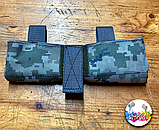 Сумка для скидання використаних магазинів, камуфляж піксель, Cordura 1200D, двошарова, фото 10