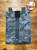 Сумка для скидання використаних магазинів, камуфляж піксель, Cordura 1200D, двошарова