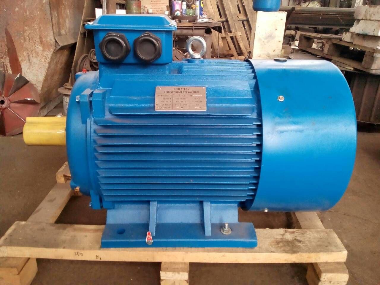 АИР250М6 (електродвигун АИР250М6 55 кВт 980 об/хв)